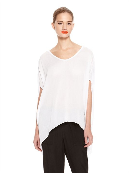 Image 1 of - DKNYPURE PONCHO TOP