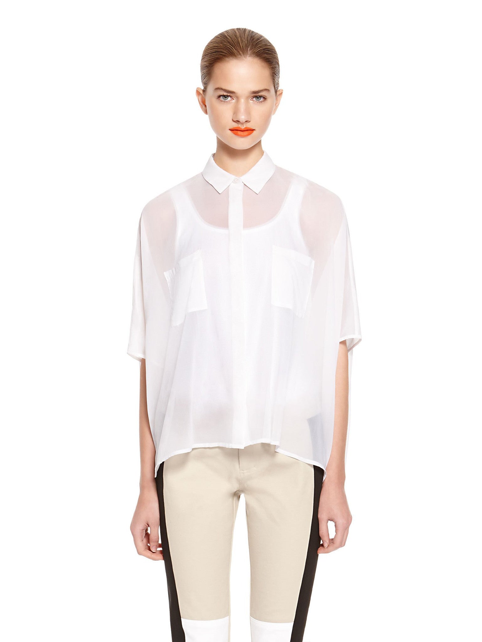 Image 1 of - LIGHTWEIGHT BUTTON THRU PONCHO