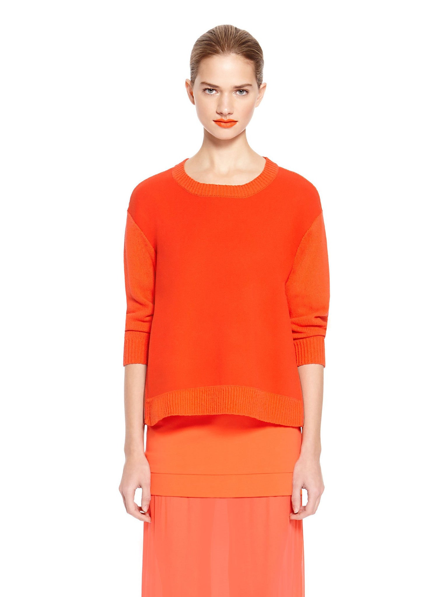 Image 1 of - SPORTY CREWNECK PULLOVER